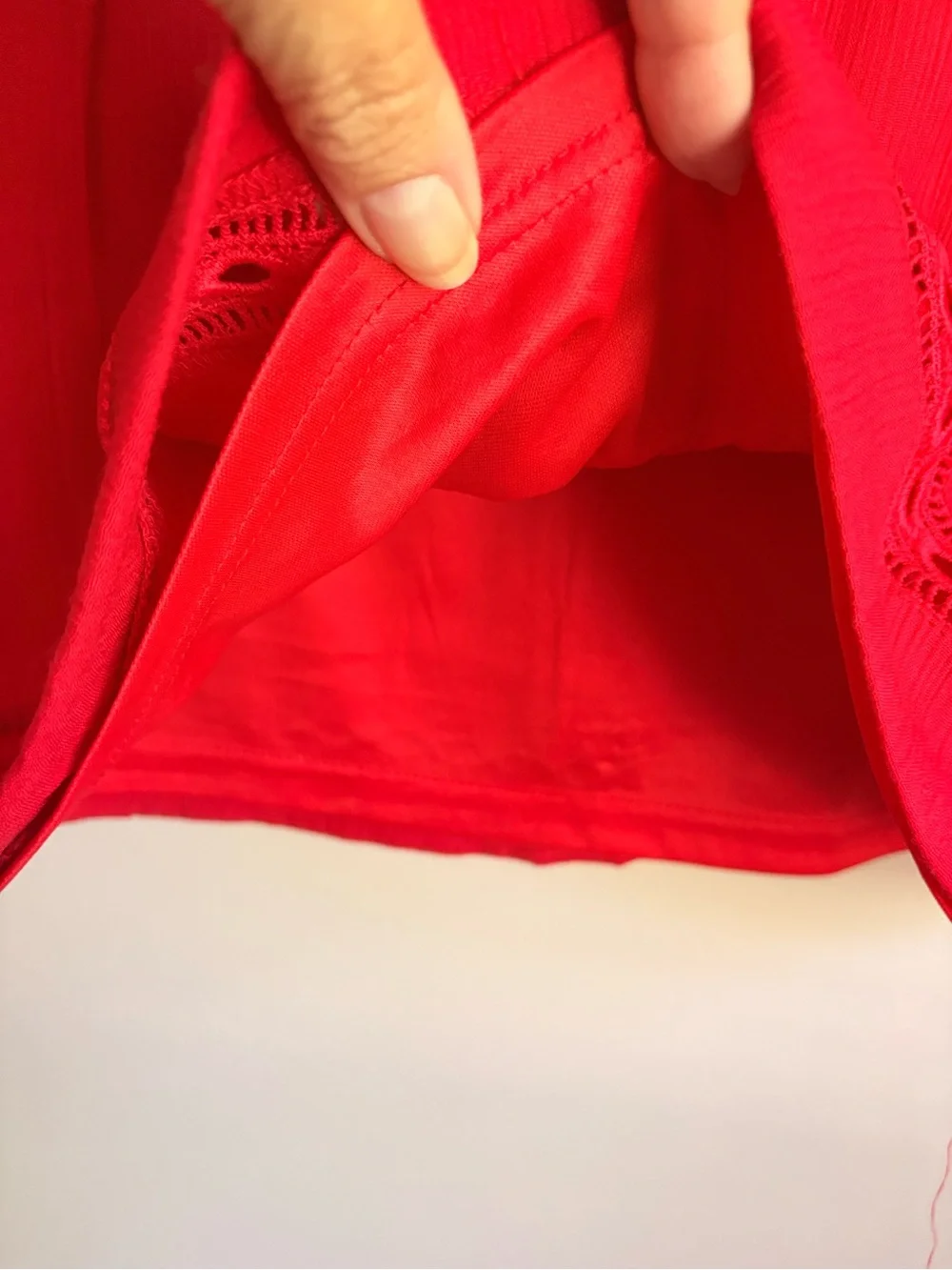💙Lulu's Red Short Sleeve Shift Dress